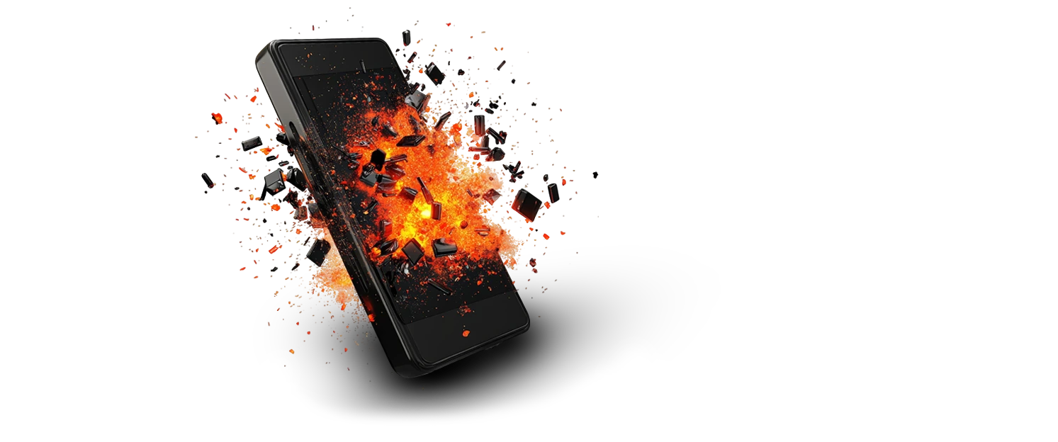 Risk of battery explosion